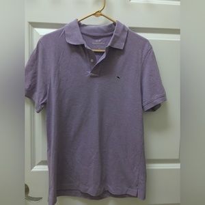 VIneyard Vines Polo Shirt  Lavender Sz S